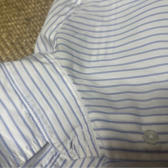 Cisco Classic Blue women’s striped Shirt size XS - Picture 6 of 13